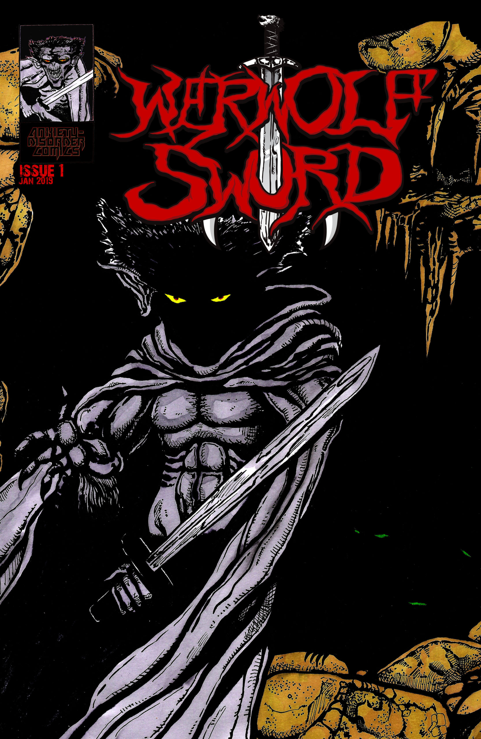 Werwolf Sword Comic Book